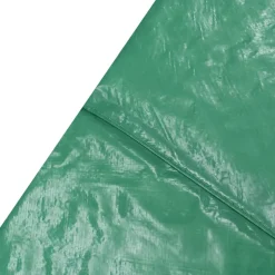 VIDAXL - Coussin de sécurité pe vert de trampoline rond de 3,05 m