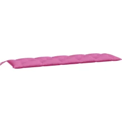 VIDAXL - Coussins de banc de jardin lot de 2 rose tissu oxford