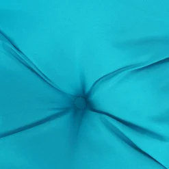 VIDAXL - Coussins de banc de jardin lot de 2 turquoise 100x50x7 cm tissu
