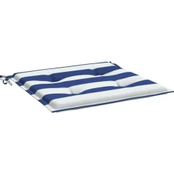 VIDAXL - Coussins de chaise de jardin lot de 4 50x50x4 cm