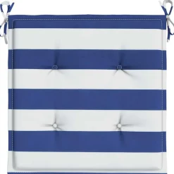 VIDAXL - Coussins de chaise de jardin lot de 4 50x50x4 cm