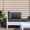 VIDAXL - Coussins de palette lot de 3 anthracite tissu oxford