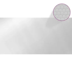 VIDAXL - Couverture de piscine argenté 488x244 cm pe