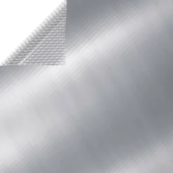 VIDAXL - Couverture de piscine rectangulaire 500x300 cm pe argenté