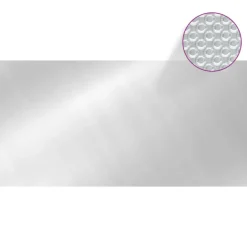 VIDAXL - Couverture de piscine argenté 975x488 cm pe