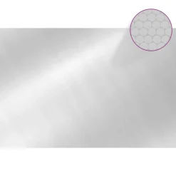 VIDAXL - Couverture de piscine rectangulaire 600x400 cm pe argenté