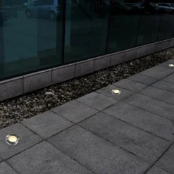 VIDAXL - Ensemble de 12 lampes encastrables pour extérieur