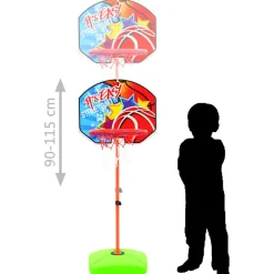 VIDAXL - Ensemble de panier et de ballon de basket pour enfants