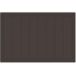 VIDAXL - Ensemble de salle à manger pour jardin 7 pcs marron rattan polt