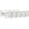 VIDAXL - Ensemble de salle à manger pour jardin avec coussin 11 pcs