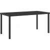 VIDAXL - Ensemble de salle à manger pour jardin 5 pcs gris poly rotin