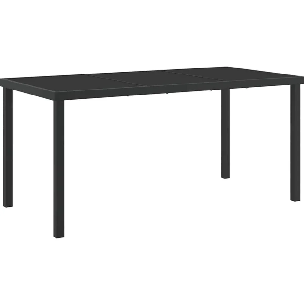 VIDAXL - Ensemble de salle à manger pour jardin 5 pcs gris poly rotin