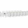 VIDAXL - Ensemble de salle à manger pour jardin 17 pcs blanc rattan polt