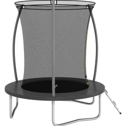 VIDAXL - Ensemble de trampoline rond 183x52 cm 80 kg