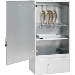 VIDAXL - Fumoir à four à barbecue avec copeaux de bois 44,5x29x83 cm