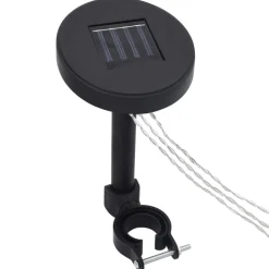 VIDAXL - Guirlande lumineuse à led avec panneau solaire pour belvédère