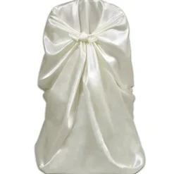 VIDAXL - Housse de chaise crème pour le banquet de mariage 6 pièces