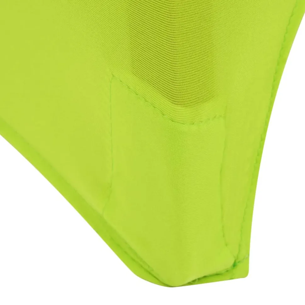 VIDAXL - Housse de chaise extensible 4 pcs vert