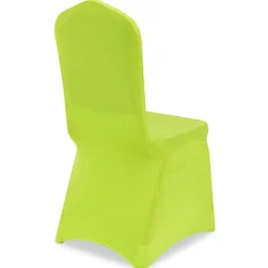 VIDAXL - Housse de chaise extensible 6 pcs vert