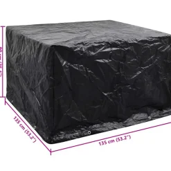 VIDAXL - Housse de salon de jardin 8 œillets 135 x 135 x 90 cm