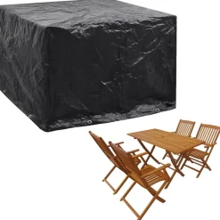 VIDAXL - Housse de salon de jardin 8 œillets 122x112x98 cm