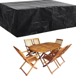 VIDAXL - Housse de salon de jardin 8 œillets 242x162x100 cm