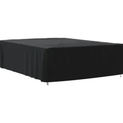 VIDAXL - Housse de salon de jardin noir 350x260x90 cm oxford 420d