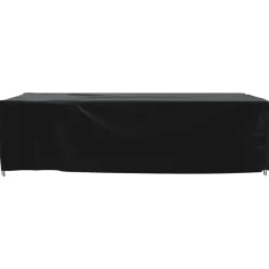 VIDAXL - Housse de salon de jardin noir 350x260x90 cm oxford 420d