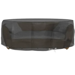 VIDAXL - Housse pour salon îlot 10 œillets ø236x67 cm rond