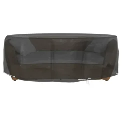 VIDAXL - Housse pour salon îlot 8 œillets ø188x50 cm rond