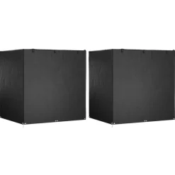 VIDAXL - Housses de balancelle 2 pcs 12 œillets 220x177x220 cm pe
