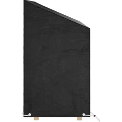 VIDAXL - Housses de banc de jardin 2 pcs 8 œillets 160x70x70/88 cm pe