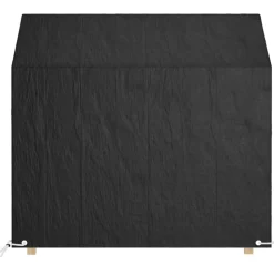VIDAXL - Housses de banc de jardin 2 pcs 8 œillets 130x70x70/88 cm pe