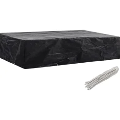 VIDAXL - Housses de chaise de jardin 8 œillets 2 pcs 218 x 77 x 55 cm
