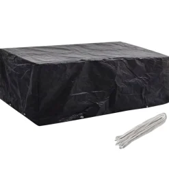 VIDAXL - Housses de salon de jardin 2 pcs 8 œillets 200x160x70 cm