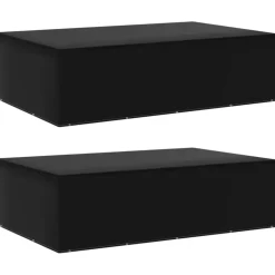 VIDAXL - Housses de salon de jardin 2 pcs 12 œillets 325x205x90 cm