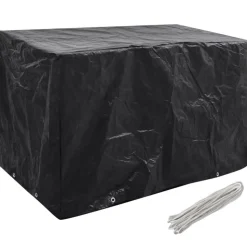 VIDAXL - Housses de salon de jardin 2 pcs 8 œillets 140x70x90 cm