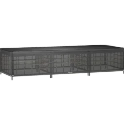 VIDAXL - Housses pour chaise longue 2 pcs 12 œillets 205x75x40 cm pe