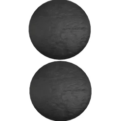 VIDAXL - Housses pour meubles de jardin 2 pcs 6 œillets ø125x75 cm rond