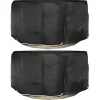 VIDAXL - Housses pour meubles de jardin 2 pcs 10 œillets ø230x90 cm rond