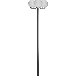 VIDAXL - Lampadaire de jardin 3 lampes 220 cm