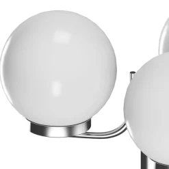 VIDAXL - Lampadaire de jardin 3 lampes 220 cm