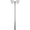 VIDAXL - Lampadaire de jardin 2 lampes 220 cm