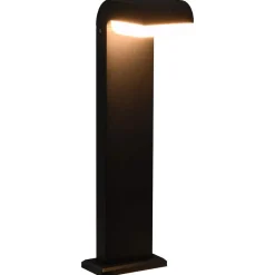 VIDAXL - Lampe led d'extérieur 9 w noir ovale