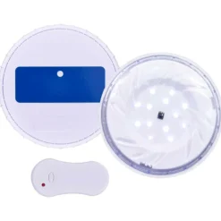 VIDAXL - Lampe led flottante submersible de piscine avec télécommande