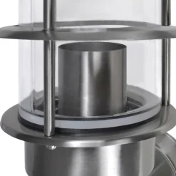 VIDAXL - Lampe murale led de patio acier inoxydable