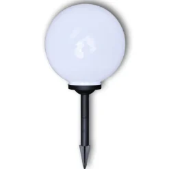 VIDAXL - Lampes d'allée à led 2 pcs 30 cm avec piquet de sol