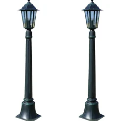 VIDAXL - Lampes de jardin 2 pcs 105 cm