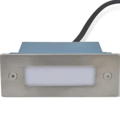 VIDAXL - Lampes led encastrée d'escalier 12 pcs 44x111x56 mm