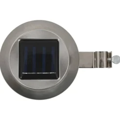 VIDAXL - Lampes solaires à led rondes d'extérieur 12 pcs 12 cm blanc